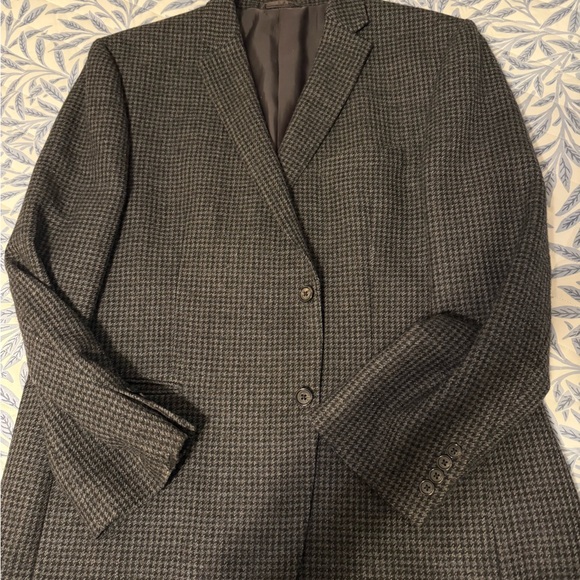 Lauren Ralph Lauren Houndstooth Tweed Blazer❗️ - Picture 4 of 16